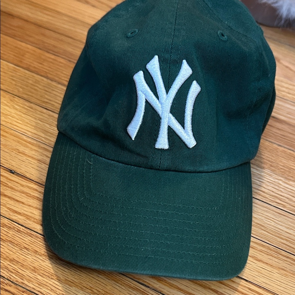 Dark Green YANKEES Logo Baseball Cap